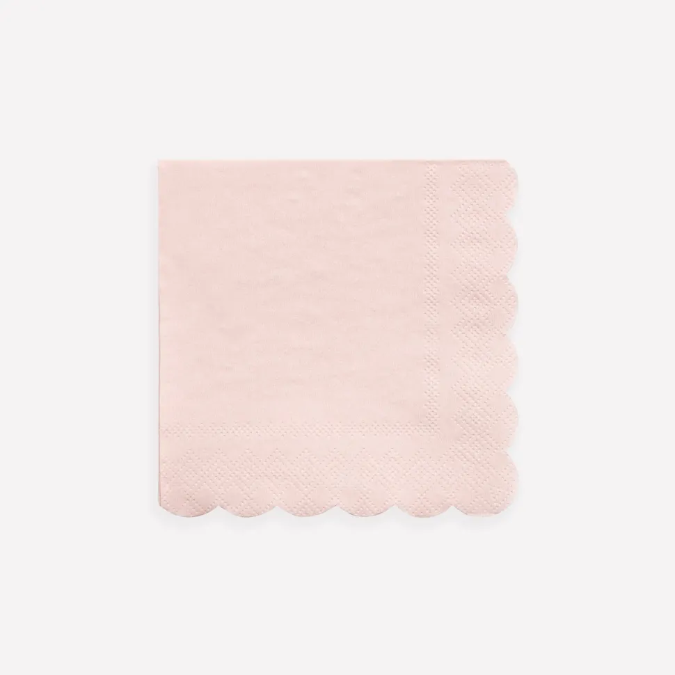 Dusky Pink Small Napkins | 20ct