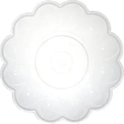 Egg Platter Clear 9.5" | 1ct