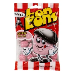 Eiffel Bon Bons Cherry Chewy Candy 4 oz Peg Bag | 1ct