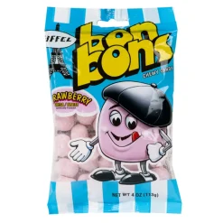 Eiffel Bon Bons Strawberry Chewy Candy 4 oz Peg Bag | 1ct