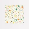 Elegant Floral Large Napkins | 16 ct