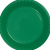 Emerald Green Paper Dinner Plates 10" | 24ct
