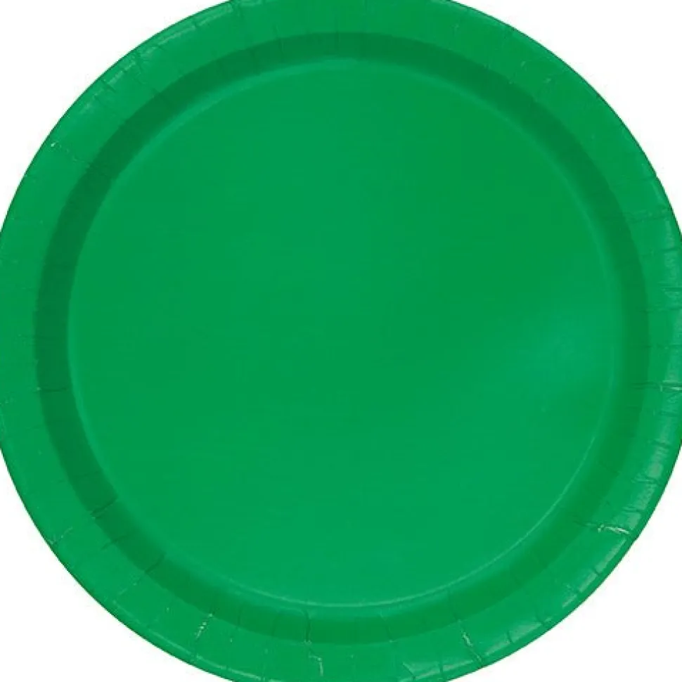 Emerald Green Paper Plate 7in | 50ct