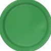 Emerald Green Paper Plates 9in | 50ct