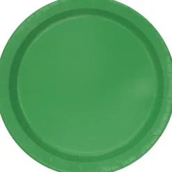 Emerald Green Paper Plates 9in | 50ct