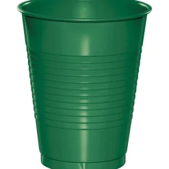 Emerald Green Plastic Cups 16oz | 20ct