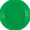 Emerald Green Plastic Plate 7in | 50ct