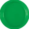 Emerald Green Plastic Plate 10in | 50ct