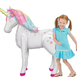 Enchanted Unicorn AirWalker Balloon 46" | 1ct
