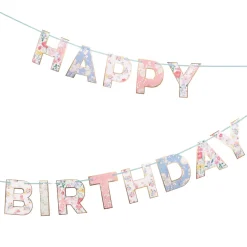 English Garden Birthday Garland | 1ct