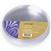 Etched 9in Plastic Plates | 25ct