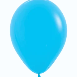 Fashion Blue Latex Balloon w/ Helium & Hi-Float, 11" | 1 ct