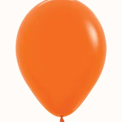 Fashion Orange Latex Balloon w/ Helium & Hi-Float, 11" | 1 ct