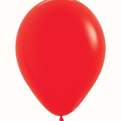 Fashion Red Latex Balloon w/ Helium & Hi-Float, 11" | 1 ct