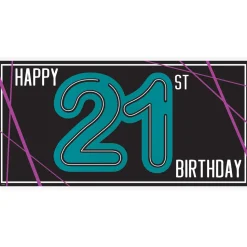 Finally 21 Horizontal Banner | 1ct