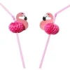Flamingo Straws | 12ct