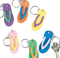 Flip Flop Key Chain | 12ct