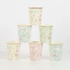 Floral Garden Cups | 8ct