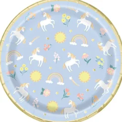 Foil Accented Magically Mystical Plate 9in | 8ct