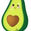 Food Friends Avocado Supershape Mylar Balloon 17"x24" | 1ct