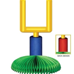 Football Goal Post Centerpiece, 9 in | 1ct