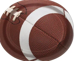 Football Party Oval Plate 12" | 8 ct