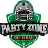 Football Party Zone Supershape Mylar Balloon 31" | 1 ct