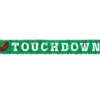 Football Touchdown Metallic Fringed Banner, 5ft | 1ct