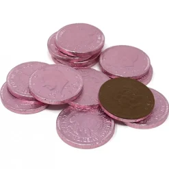 Fort Knox Pink Chocolate Coins 1.5" | 16oz.