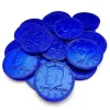 Fort Knox Royal Blue Chocolate Coins 1.5" | 16oz.