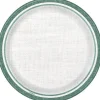 Fresh Greens Botanical Stripe Paper Plates 7" | 8ct