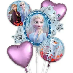 Frozen II Mylar Balloon Bouquet | 5 pcs