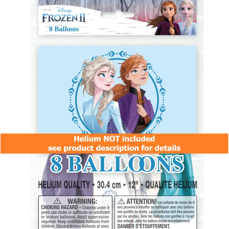 Frozen latex balloons 12" | 8ct