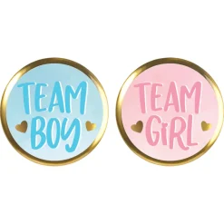 Gender Reveal Multipack Buttons | 10ct