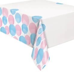 Gender Reveal Party Plastic Tablecover | 1ct