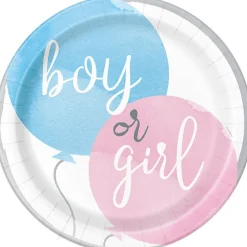 Gender Reveal Party Plate 9in | 8ct