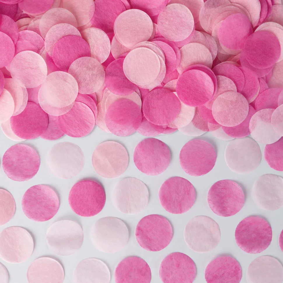 Gender Reveal Pink Tissue Confetti 0.8oz | 1ct