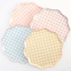 Gingham Dinner Plates | 12ct