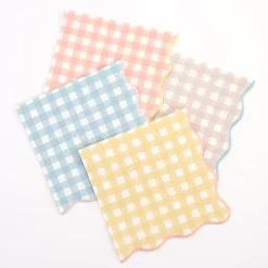 Gingham Large Napkins | 20ct
