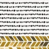 Glitter Chic Party Foil Guest Napkins | 16ct