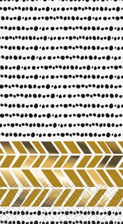 Glitter Chic Party Foil Guest Napkins | 16ct