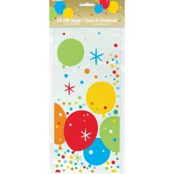 Glitzy Gold Birthday Cello Bag | 20ct