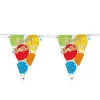 Glitzy Gold Birthday Flag Banner 12ft | 1ct