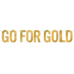 Go For The Gold Banner 5' | 1 ct