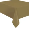 Gold Flannel Back Tablecover 54"x108" | 1ct