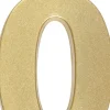 Gold Number 0 Sparkler Candle | 1ct