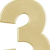 Gold Number 3 Sparkler Candle | 1ct