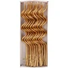 Gold Swirly Candles | 20ct