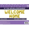 Gold Air-Filled Welcome Home Balloon | 1 ct