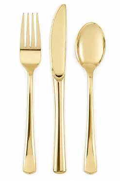 Gold Assorted Cutlery | 18ct